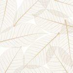Wall Protection décor: Natural Leaves