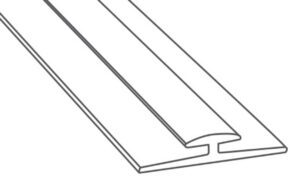 Wall Protection Trim: Vertical Divider Bar