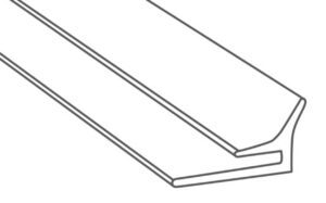 Wall Protection Trim: Inside Corner