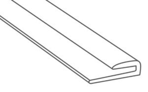 Wall Protection Trim: Top Cap